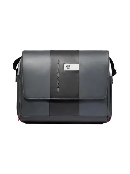 Torba na laptopa Piquadro szara