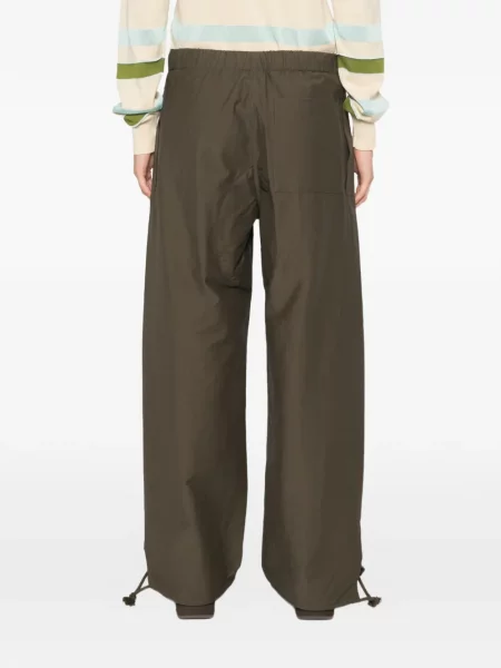 Pantaloni Jw Anderson cu broderie verde