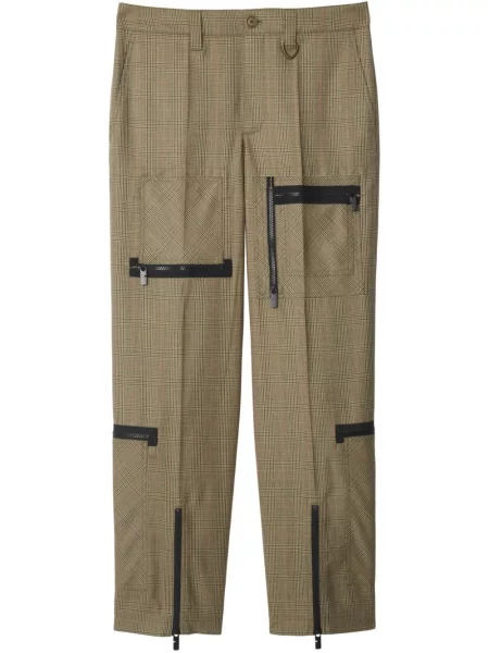 Spodnie Burberry w kratę