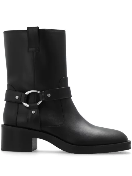 Botine Stuart Weitzman din piele negru