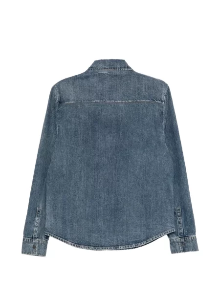 Geacă de blugi James Perse albastru