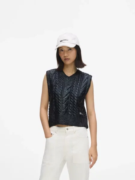 KARL LAGERFELD JEANS Pulover negru