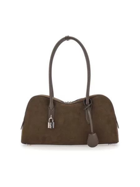 Torebka Stella Mccartney zamszowa brązowa