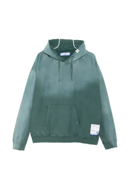 Hanorac cu glugă Maison Mihara Yasuhiro verde