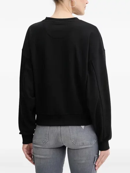 Hanorac Guess cu paiete negru