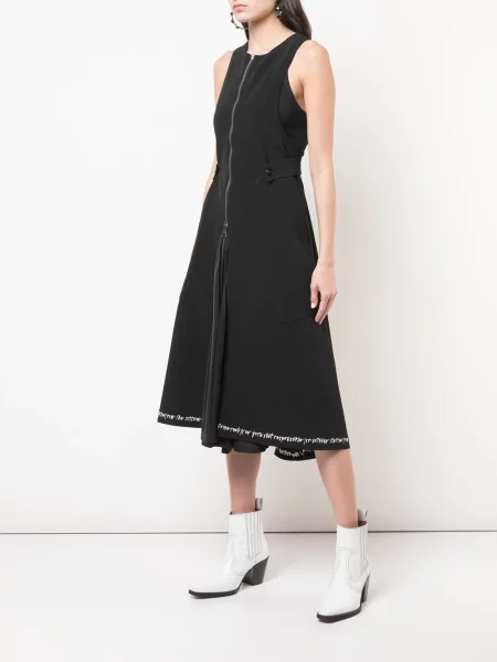 Rochie midi Haculla până la genunchi de costum negru