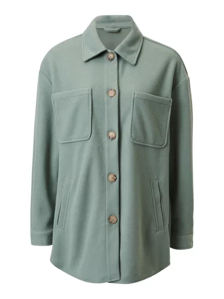 VILA Geacă de primăvară-toamnă KIMMI mentă verde