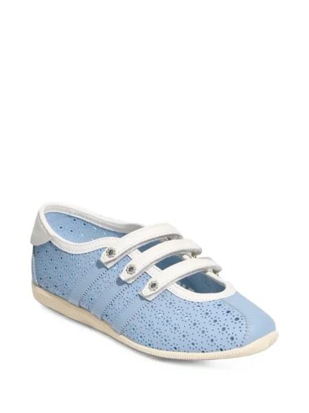 Top Adidas Climacool alergare plic cu volane alb