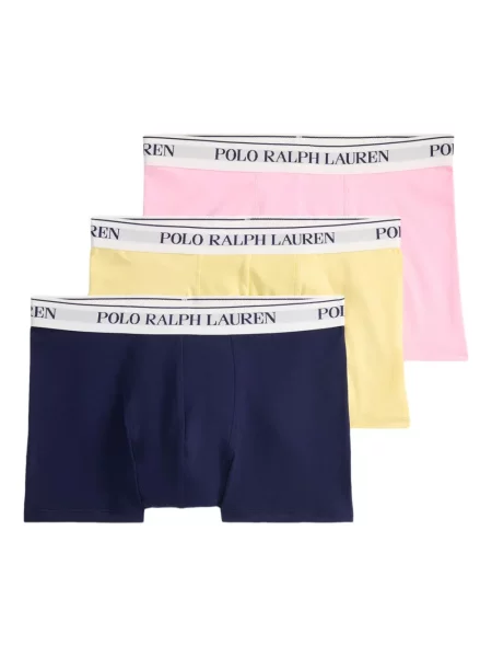 Chiloți Polo Ralph Lauren din țesătură twill cu autograf cu glugă albastru