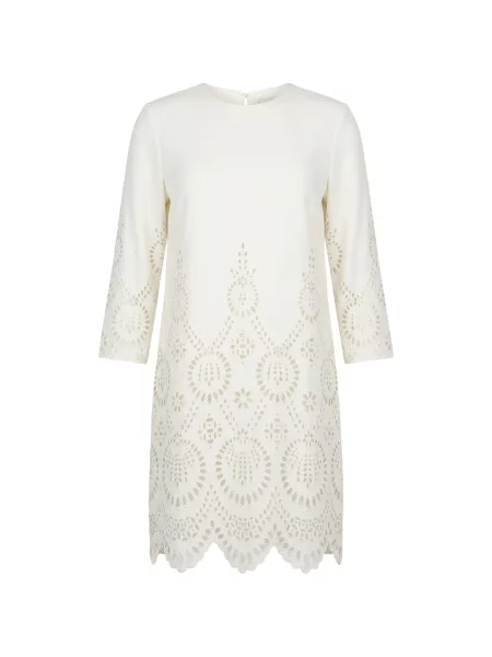 Rochie Valentino Garavani cu broderie alb