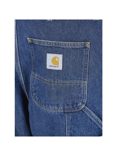 Jeansy Carhartt Wip niebieskie