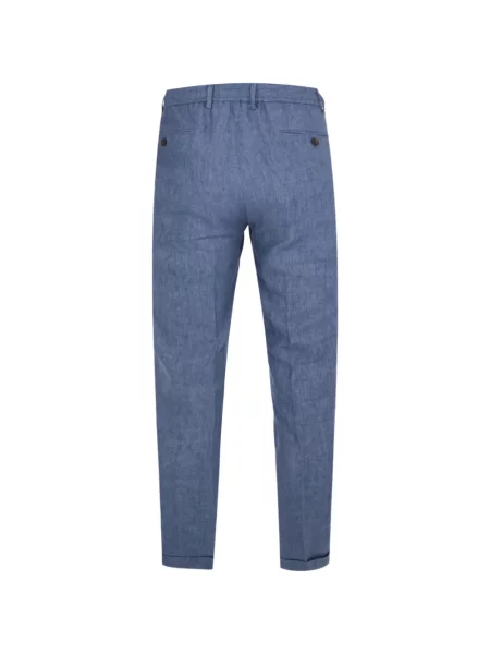 Pantaloni Gran Sasso cu cordon albastru
