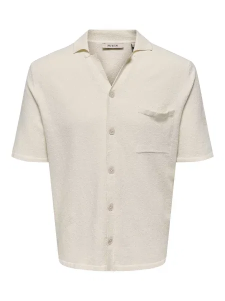 Only & Sons Cămașă Frankie' alb
