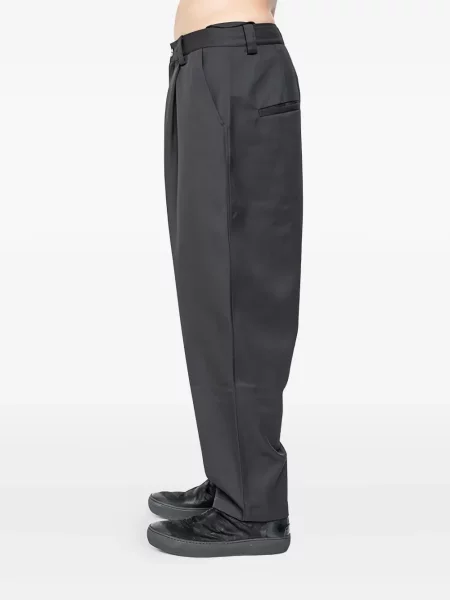 Pantaloni Joe Chia plisate negru