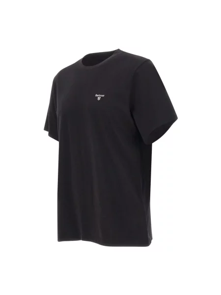Barbour T-Shirt Essential Sports Tailored Fit czarny