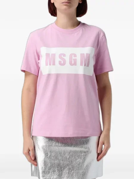 Tricou Msgm cu imagine roz
