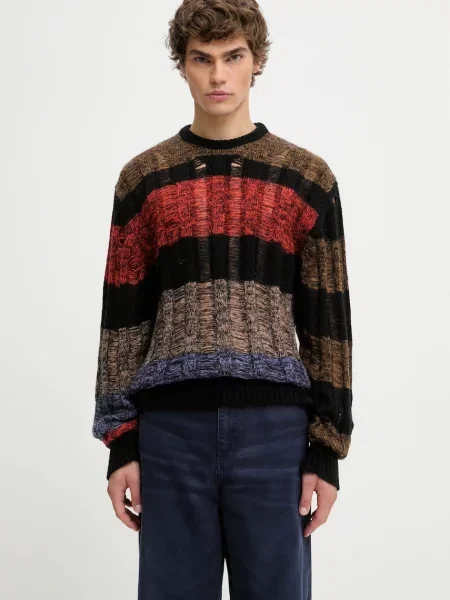 Aries pulover din amestec de mohair Mohair Cable