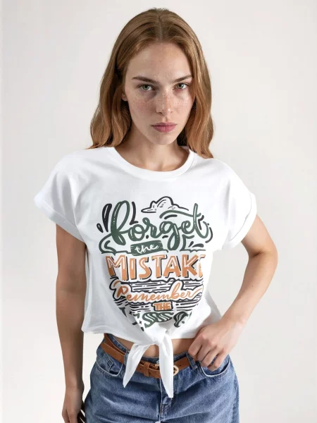 Hiccup Tričko medová / jedle bílá