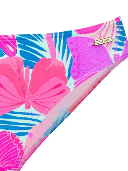 SUNSEEKER Bikini hlačke voda / temno / lila / roza modra