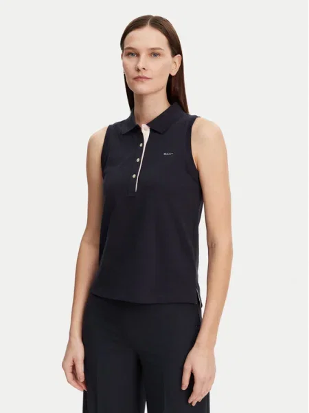 Tricou Gant albastru