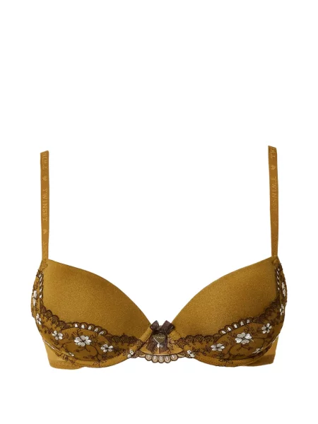Sutien Twinset din tul verde
