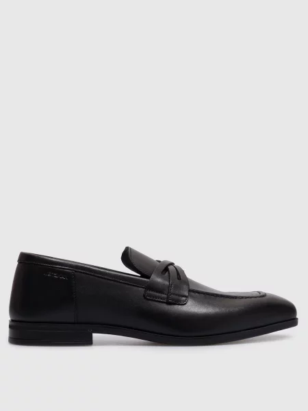 Шкіряні лофери Simon Stuart Weitzman чорні