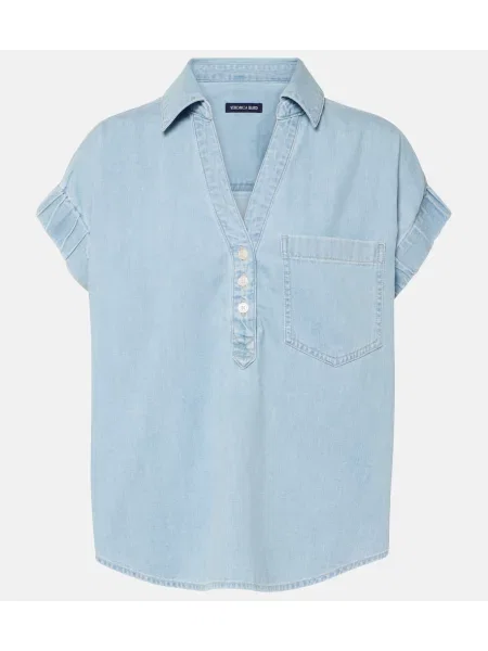 Top Veronica Beard albastru