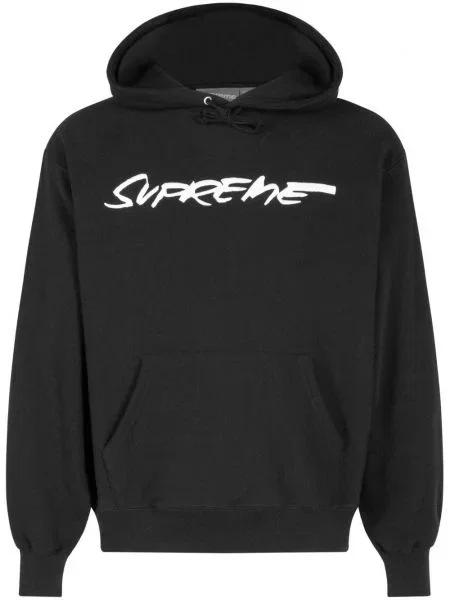 Hanorac cu glugă Supreme negru