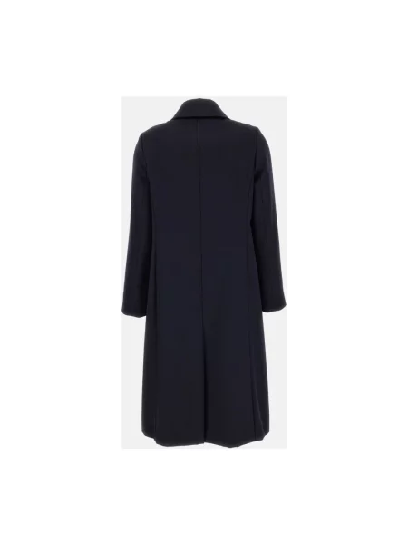 Płaszcz Max Mara Studio wełniany niebieski
