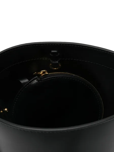 Geantă bucket Jil Sander negru