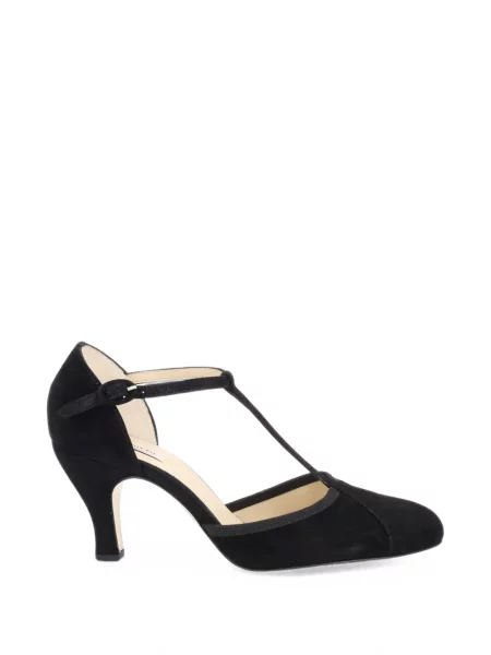 Pantofi cu toc Repetto din piele de căprioară negru