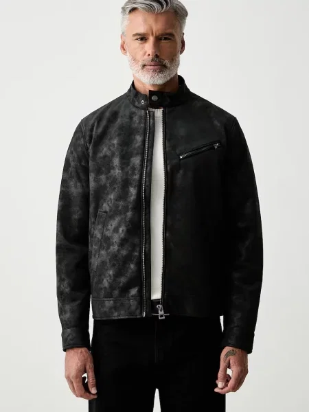 Guess jachetă pentru bărbați negru
