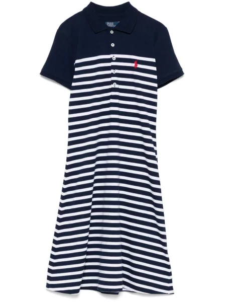 Șapcă Polo Ralph Lauren cu broderie cu dungi de costum albastru