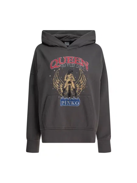 PINKO Bluzy Kobieta XS Len Bluza dla Kobiet szary