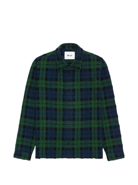 Cămașă Nn07 de flanelă verde