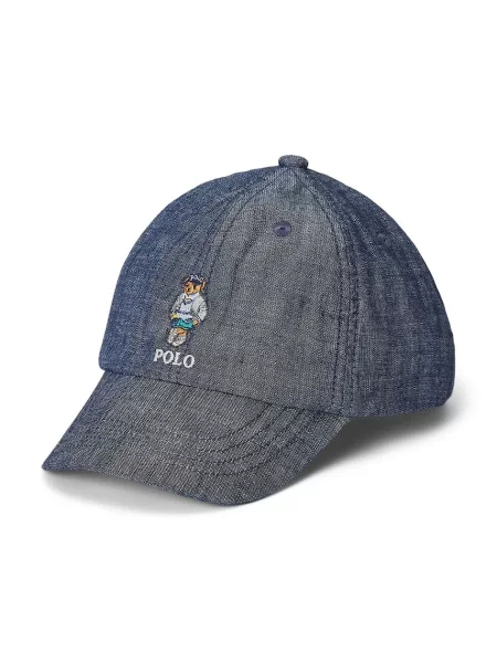 Czapka z daszkiem Polo Ralph Lauren niebieska