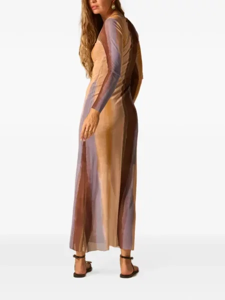 Lung rochie maxi Jbq cu imagine cu imprimeu abstract