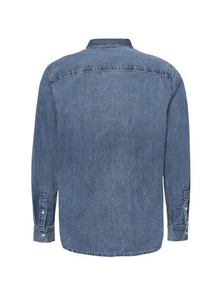 Casual košeľa Calvin Klein Jeans modrá
