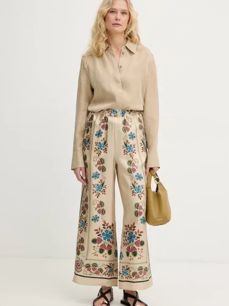 Weekend Max Mara штани шовкові SNACK