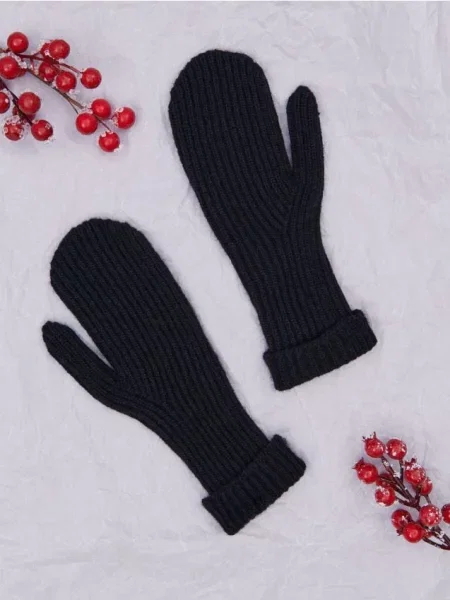 Рукавички чорний