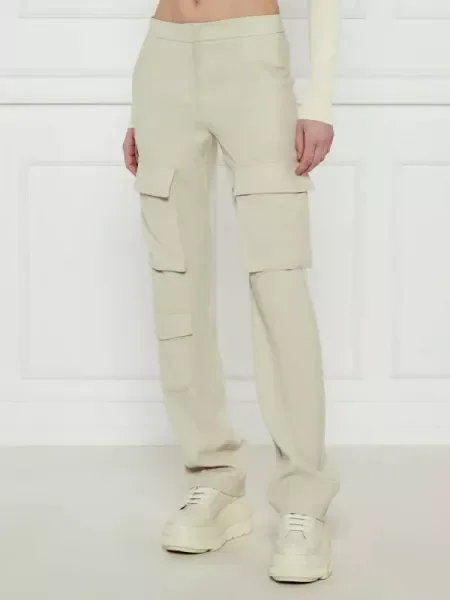 Patrizia Pepe Pantaloni cargo bej