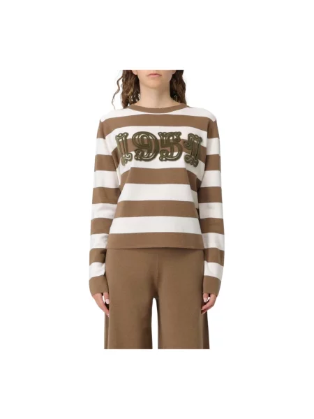 Sweter Max Mara brązowy