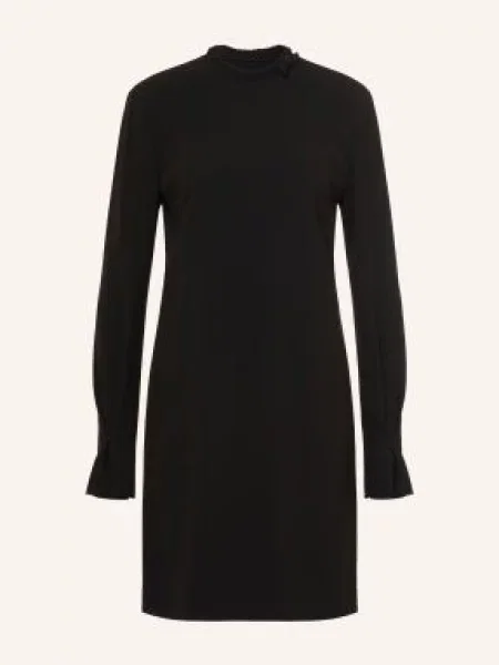 Dorothee Schumacher Šaty Statement Drape S Volánky černá