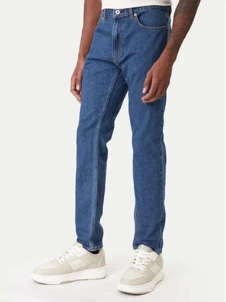 HUGO Blugi Zane Bleumarin Skinny Fit albastru
