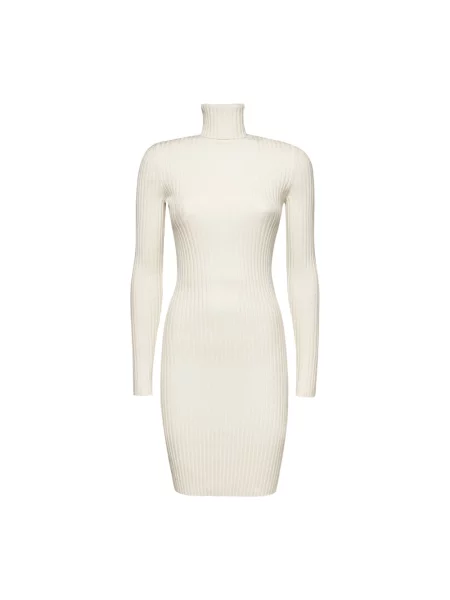 Sukienka Wolford z wełny merino biała