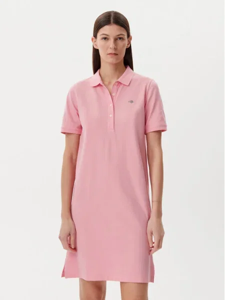 Gant Rochie de zi Shield roz