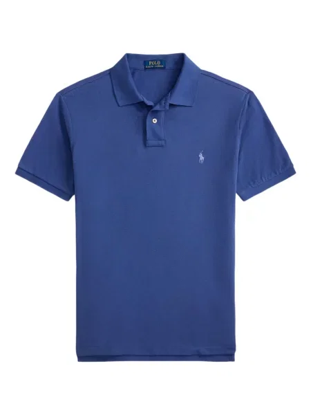 Șapcă Polo Ralph Lauren cu broderie din țesătură twill în carouri albastru