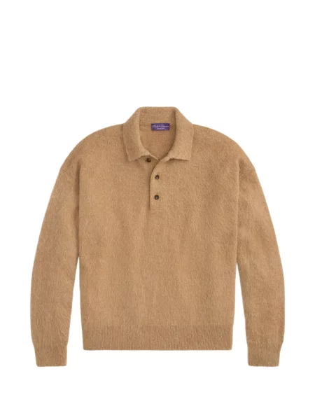 Lung tricou polo Ralph Lauren Purple Label violet