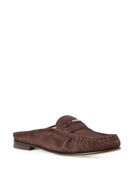 Pantofi loafer Fendi maro