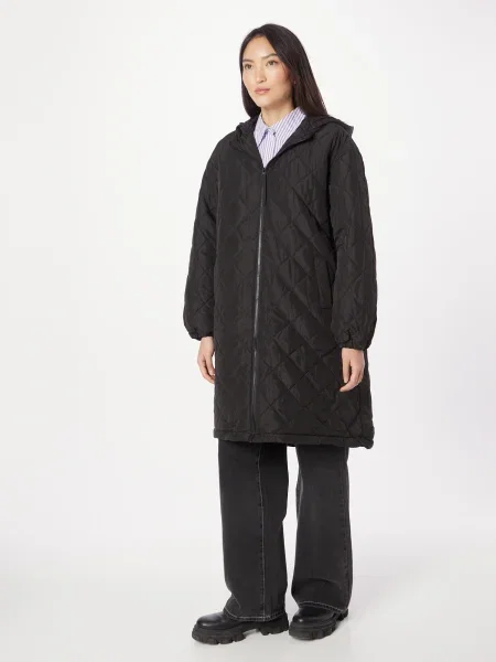 Dorothy Perkins Palton de primăvară-toamnă negru